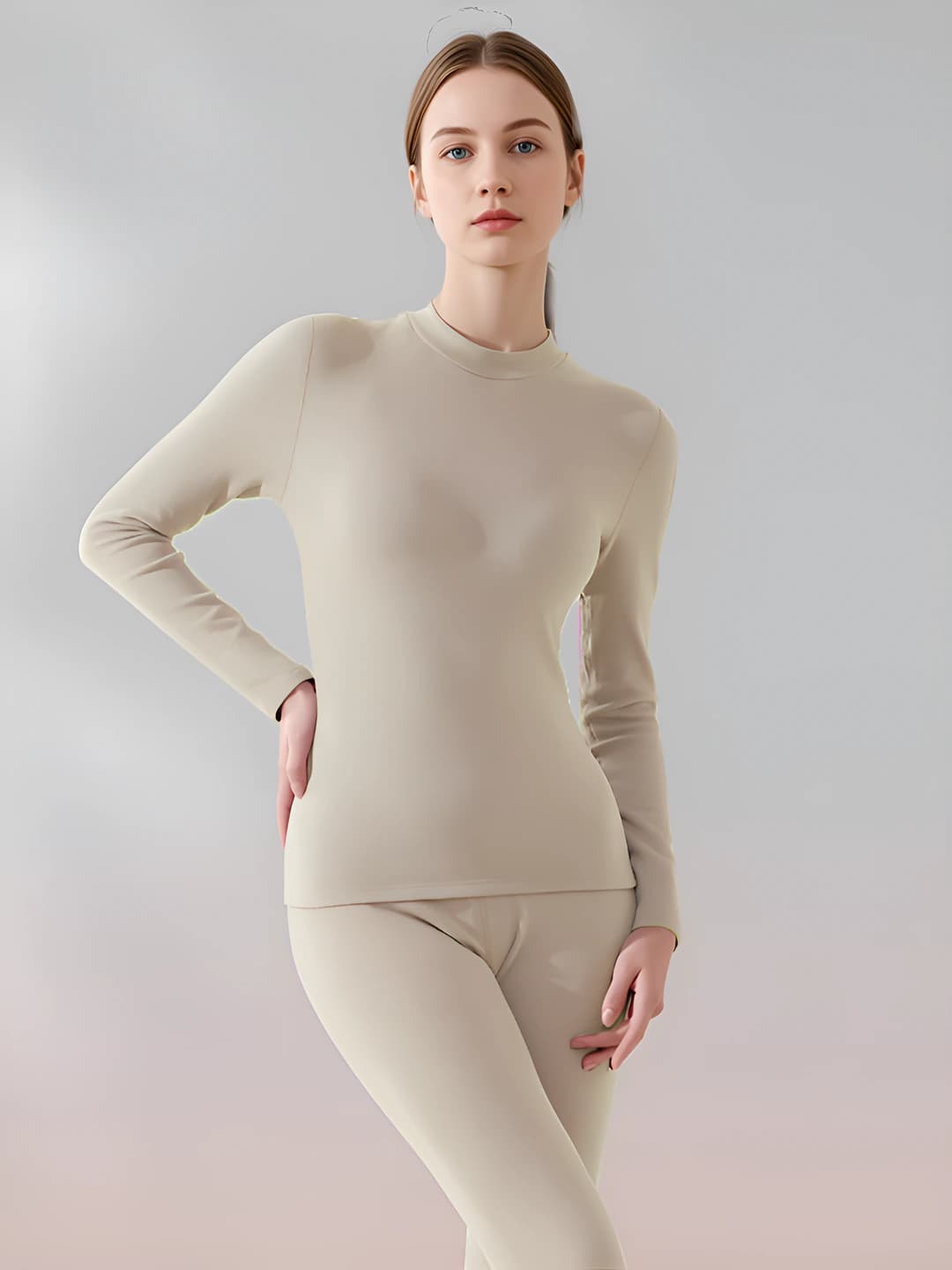 Women G2002 Green - V-neck