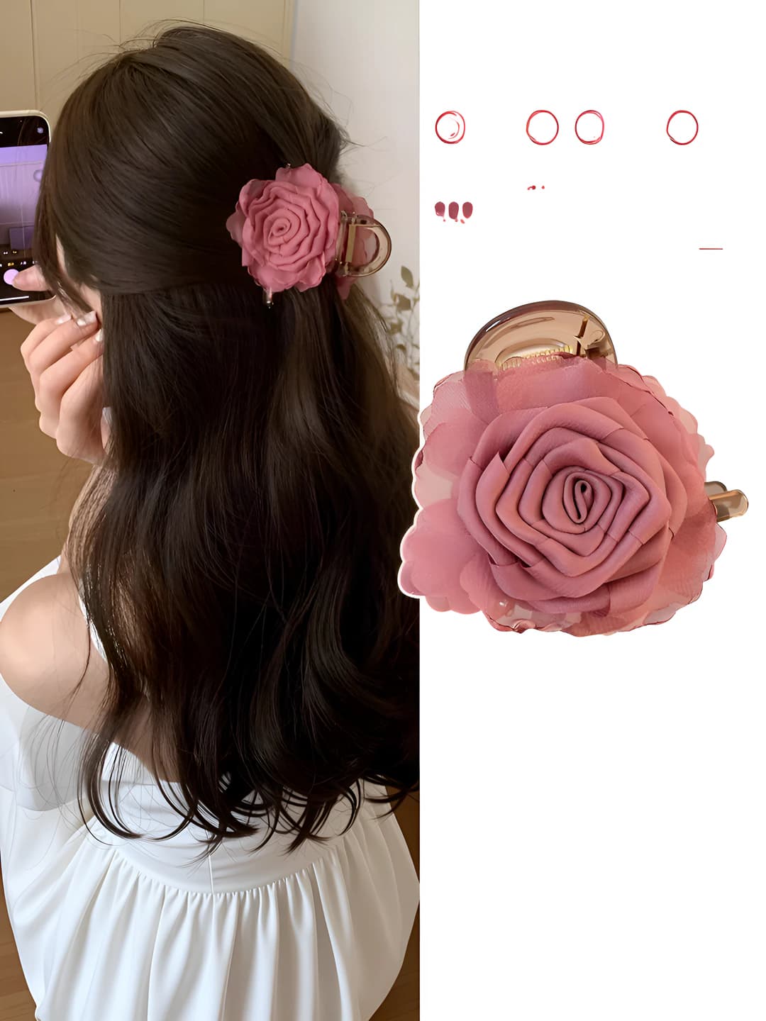 Light pink 8 cm