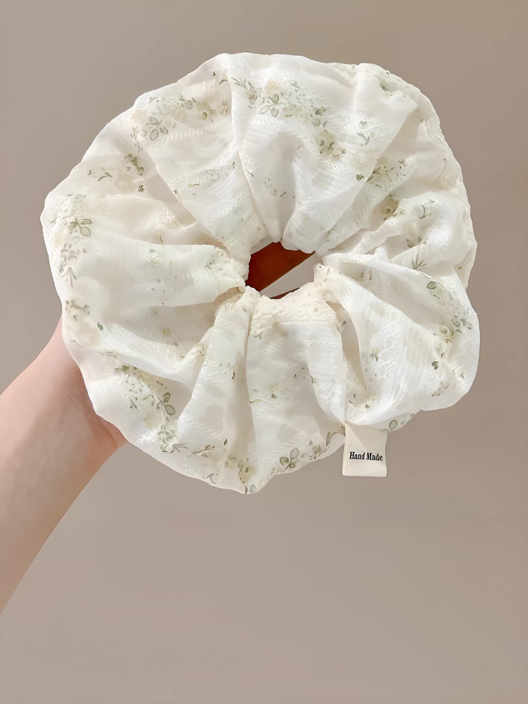 2# Green floral 19 cm