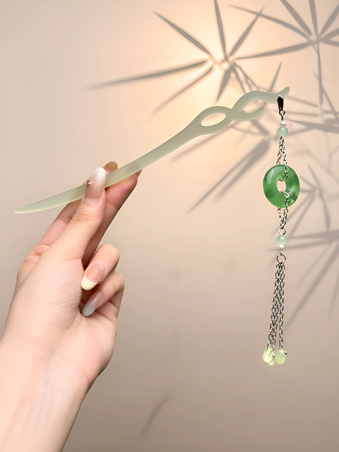 41# Black mountain calligraphy, safety pendant hairpin