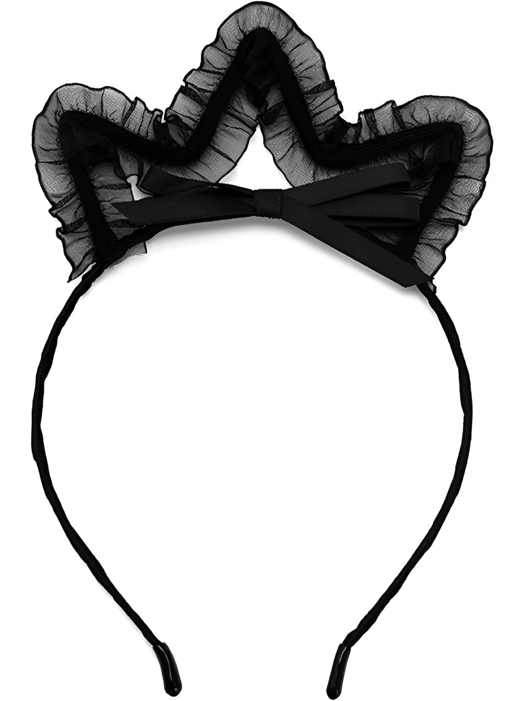 Lace trim COS cat ears