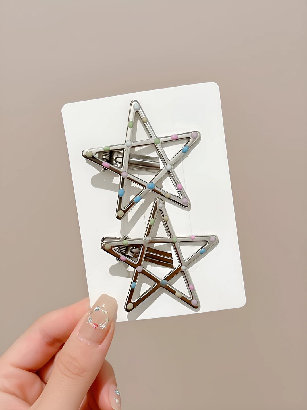 4# Cut-out star, 2 pcs
