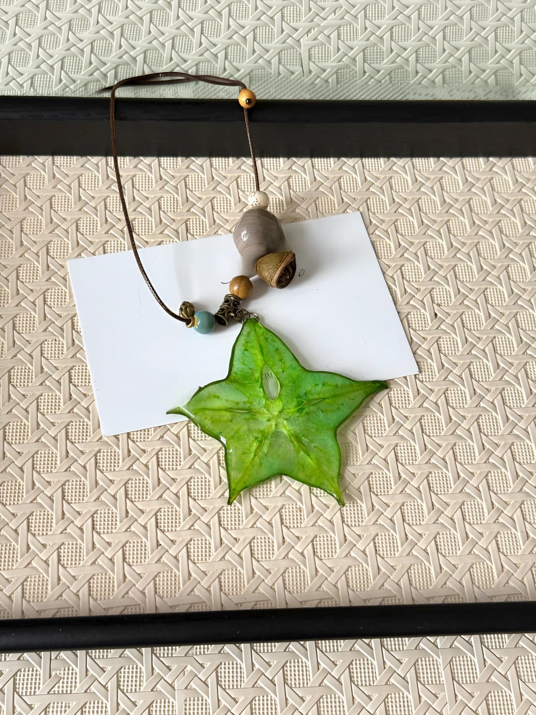 Star fruit necklace