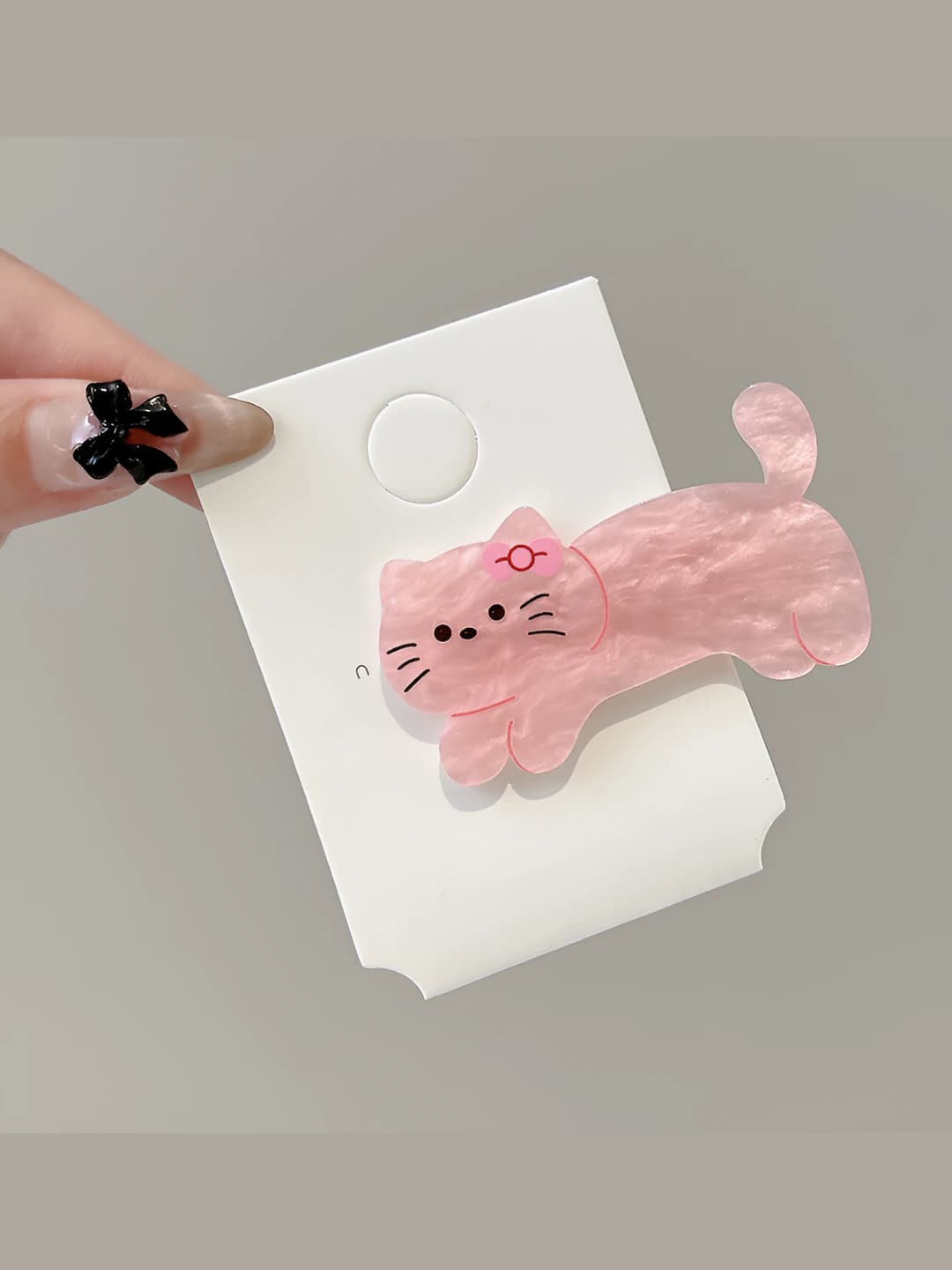 2# Pink cat clip