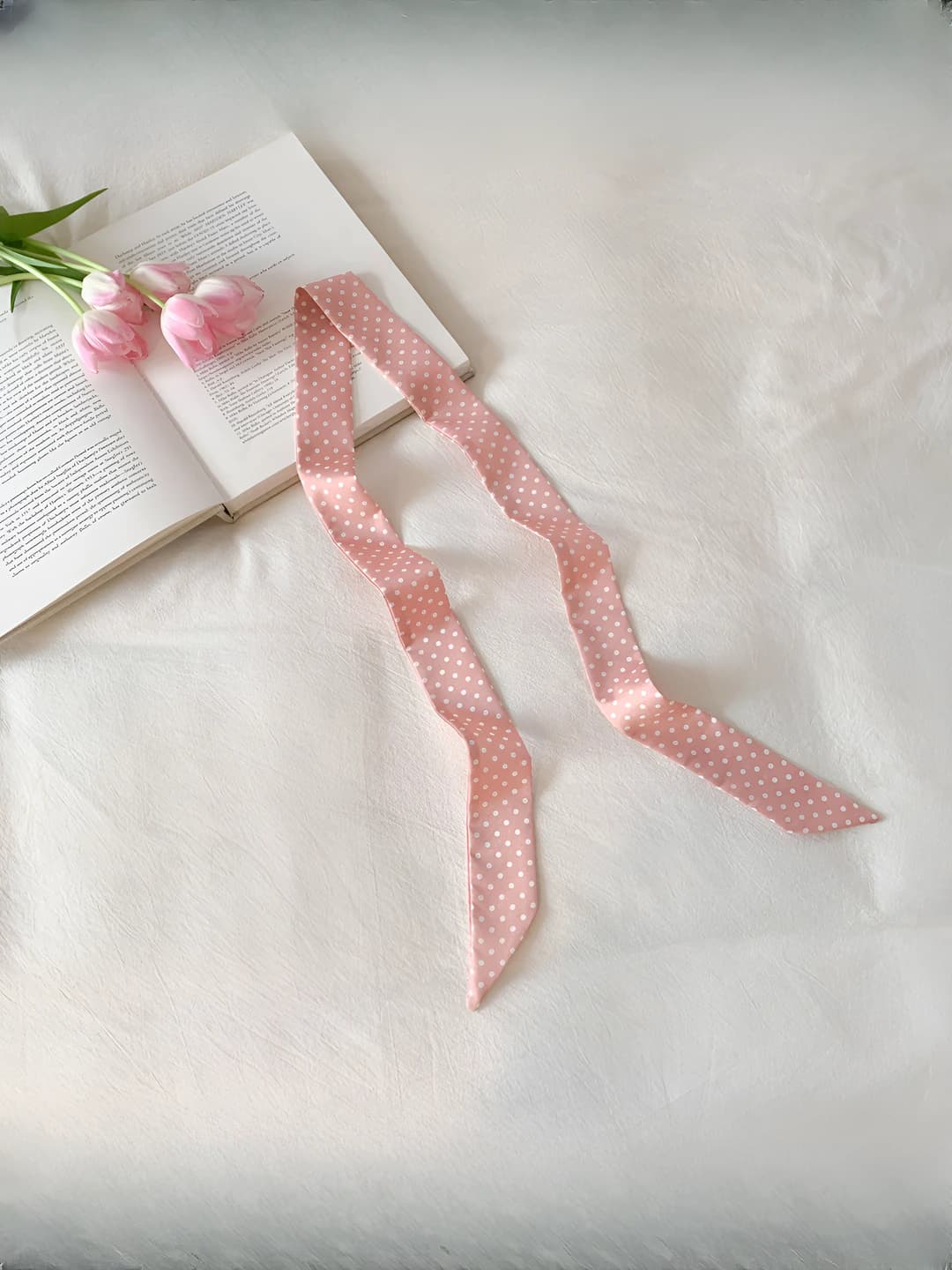 Pink polka dot