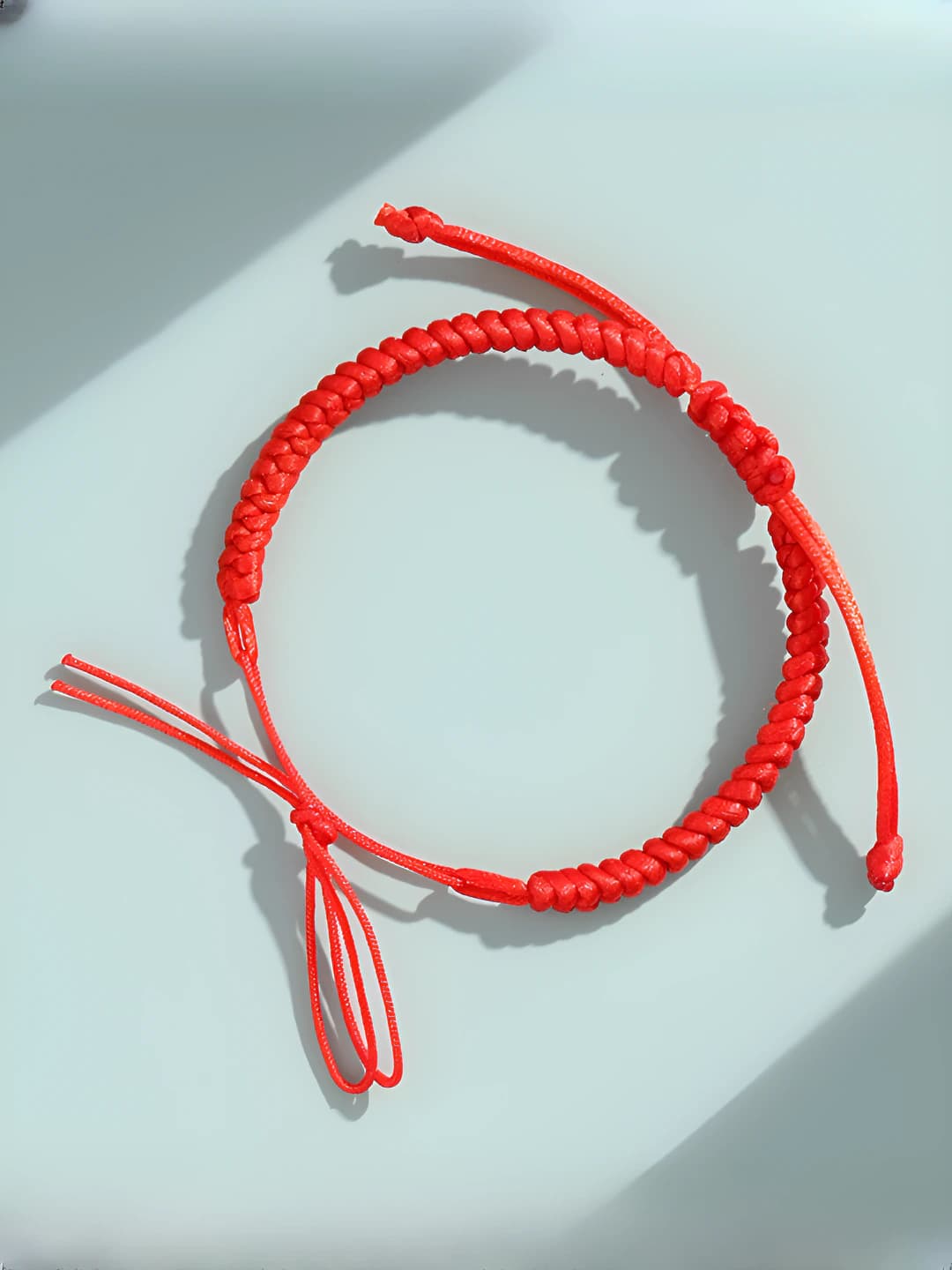 Красный узел Ваджра DIY