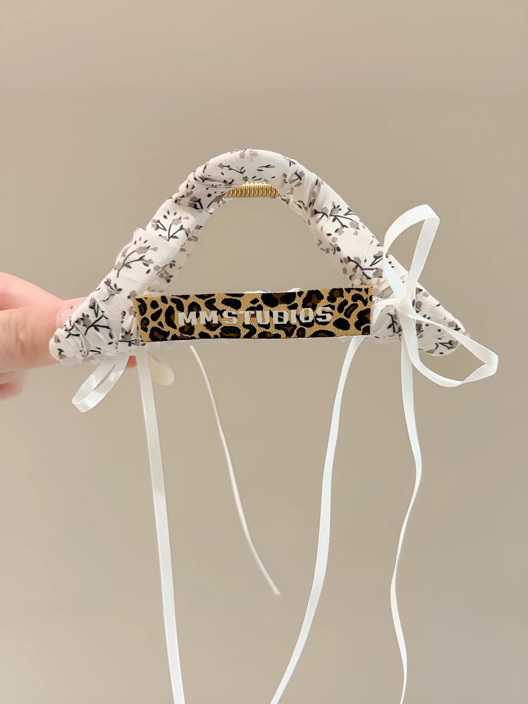 1# Mayda gulli leopard uchburchak, 11 sm