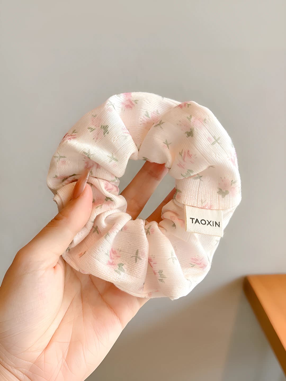 Pink, floral, 11 cm