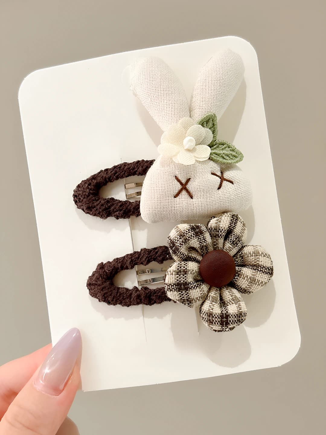 2# Rabbit+flower-5 cm