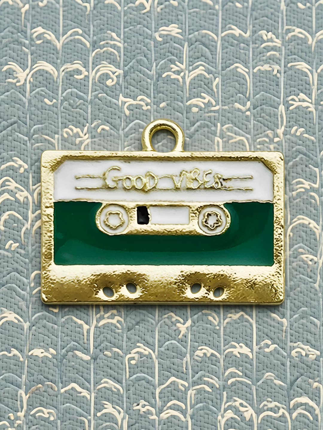 Yashil to'g'ri to'rtburchakli kassetta 20x15mm