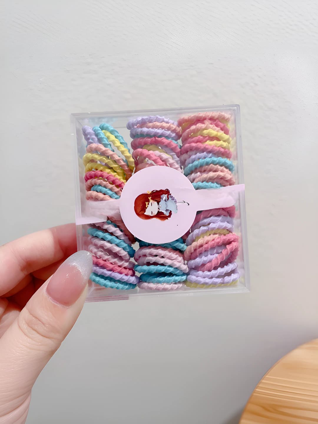 【25】Cute multicolour twist style (90 pcs)