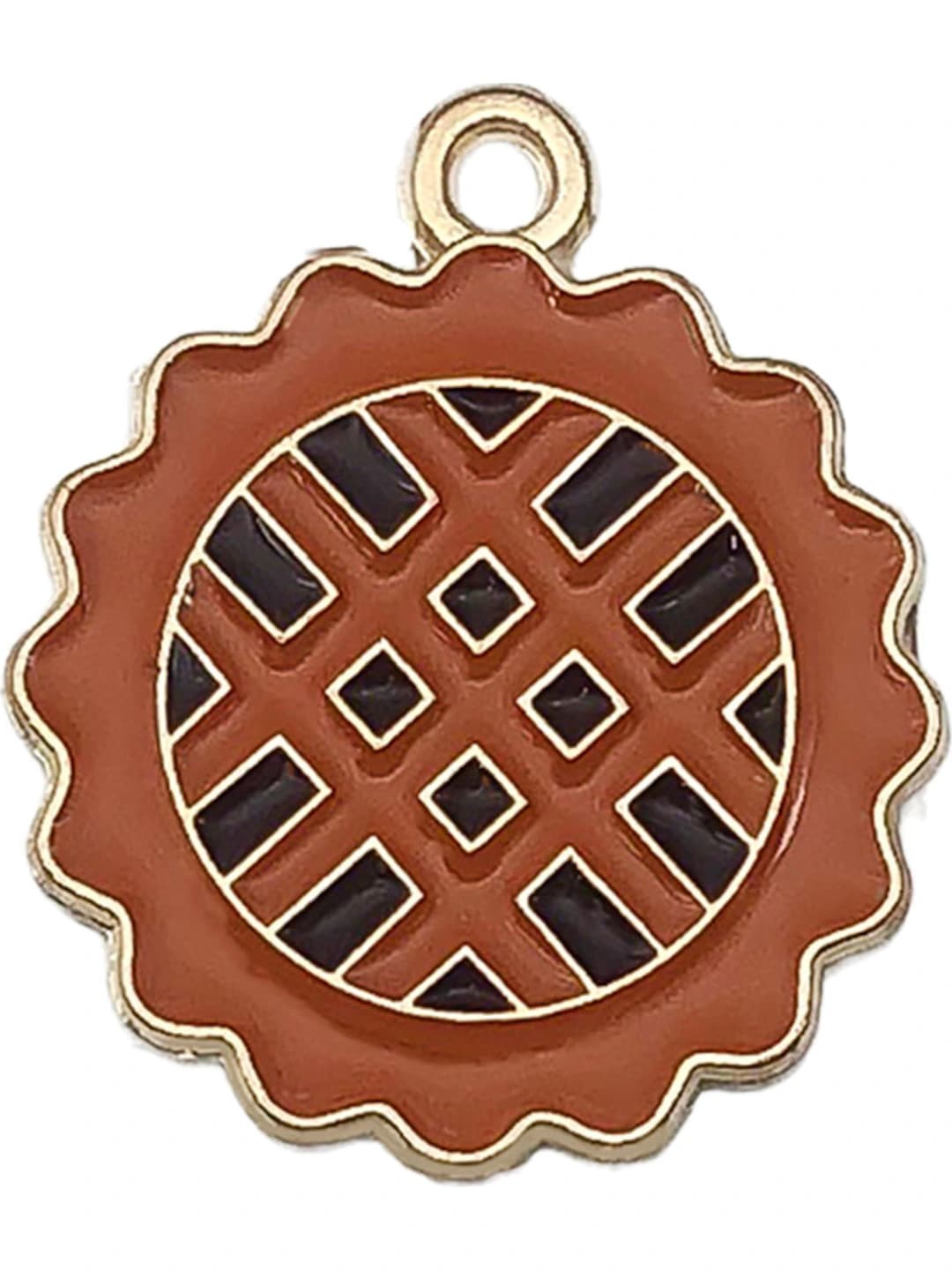 1 pc pumpkin pie sunflower 24x21mm-1.6g