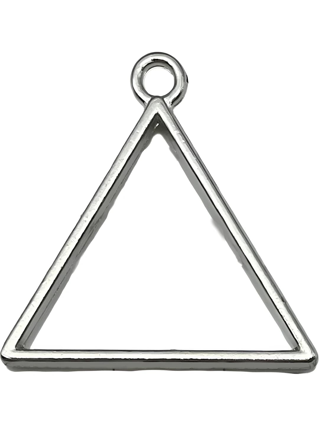 Белый K треугольник 29x29mm-2.2g
