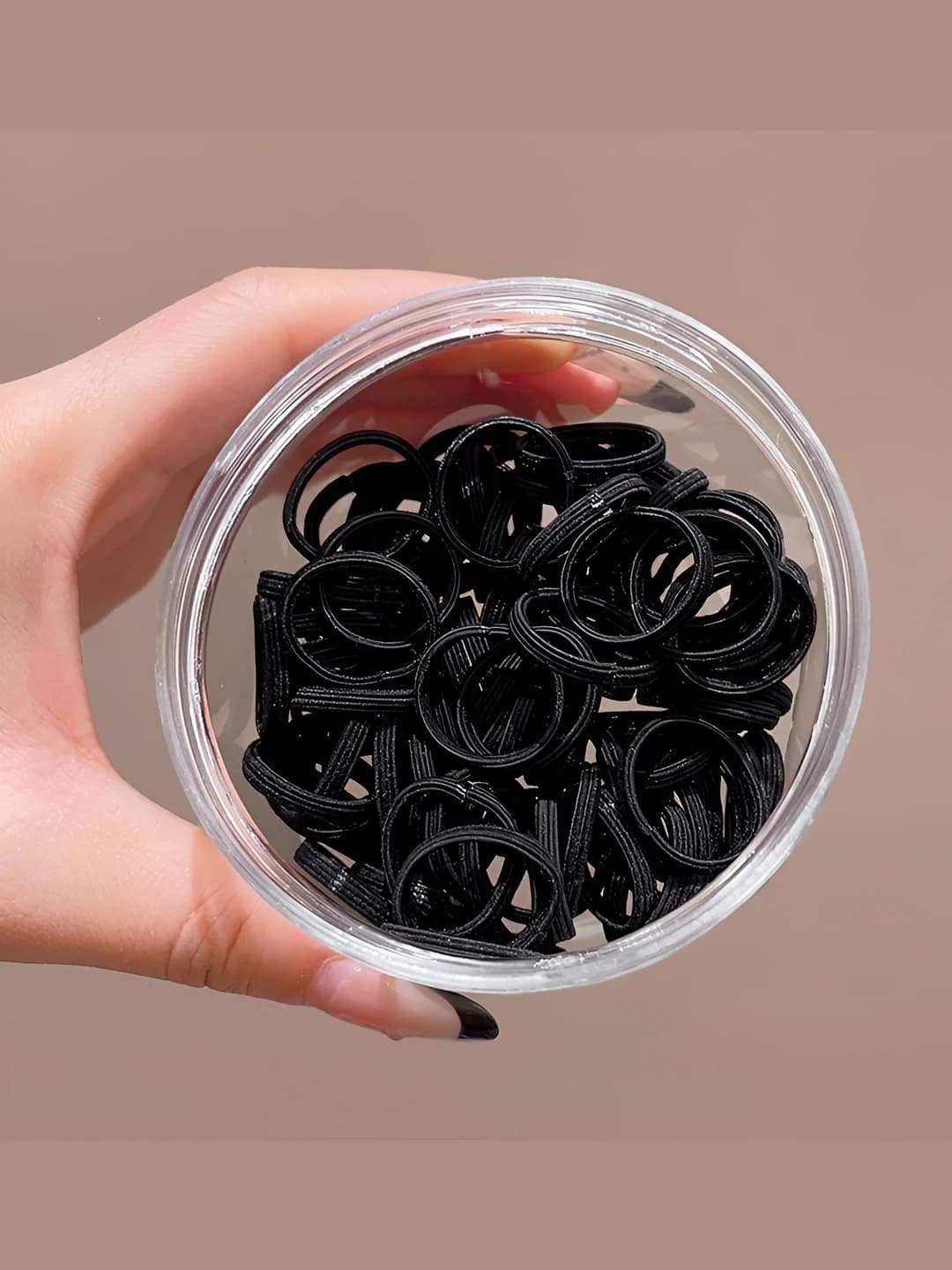 7# Black, small, 50 pcs, diameter 2 cm