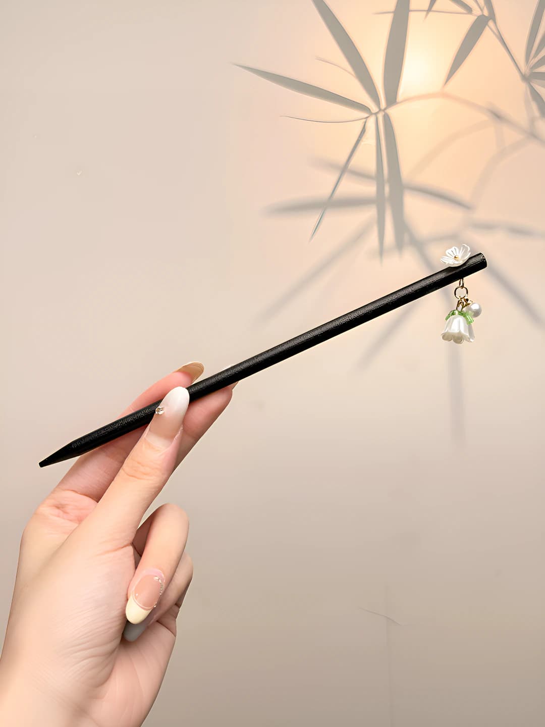 1# Wooden hairpin