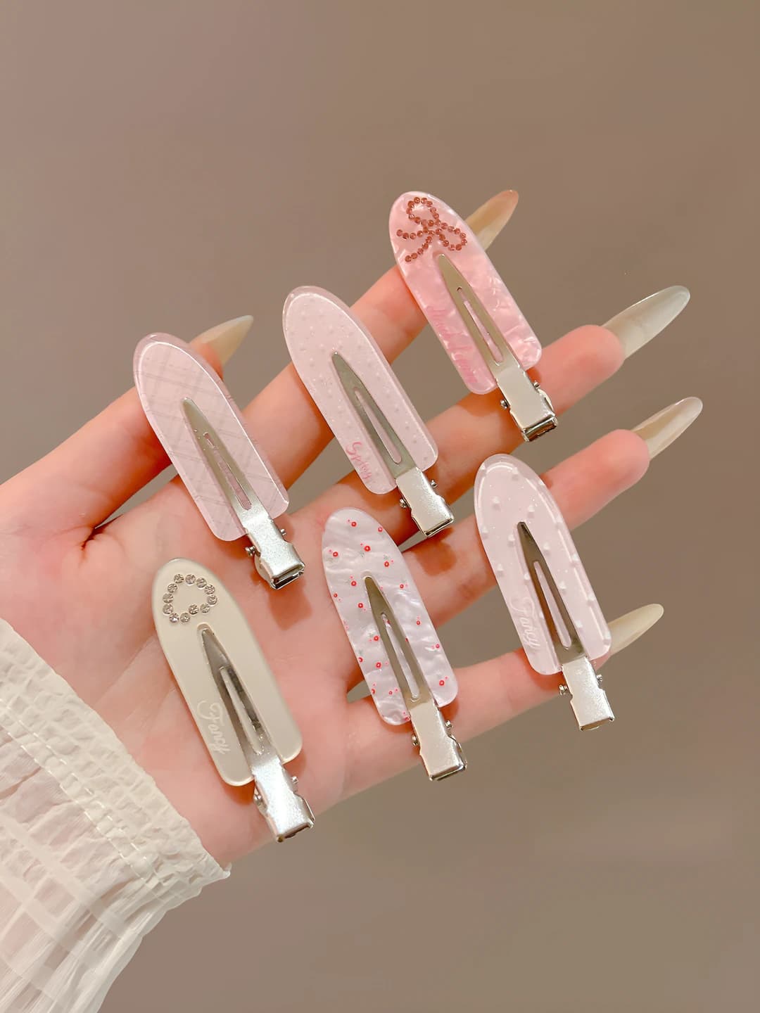 26# Seamless light pink, 6 pcs