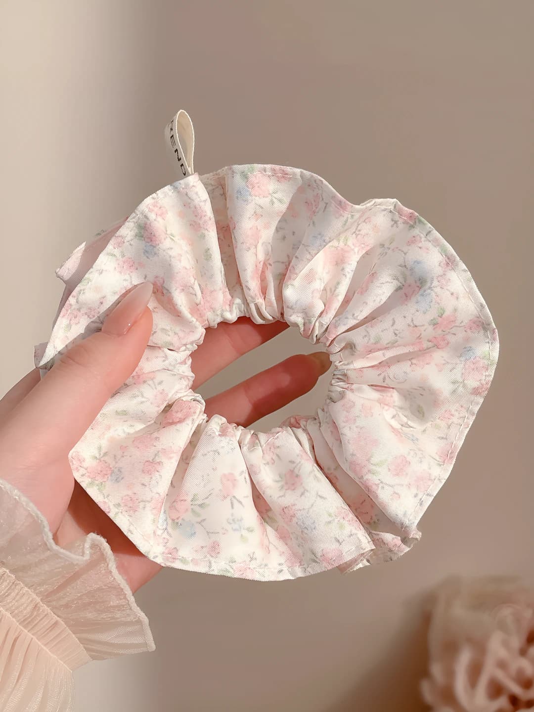 Pink-rose two-tone slim waist