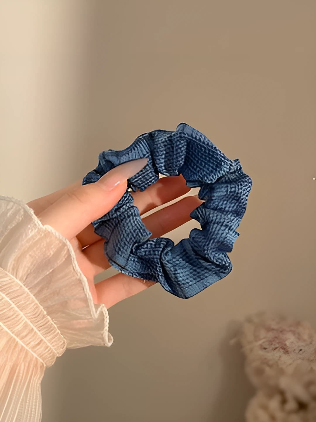 3# Champagne blue plaid