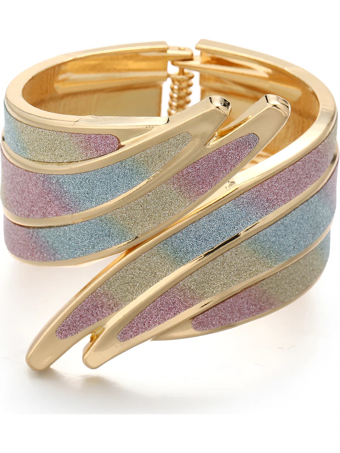 Gold base, multicolour