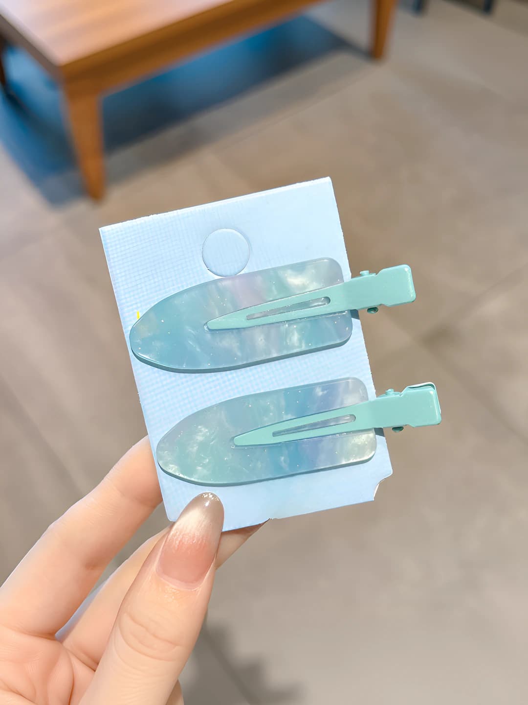 3# Lake green 2 pcs - 6.5 cm