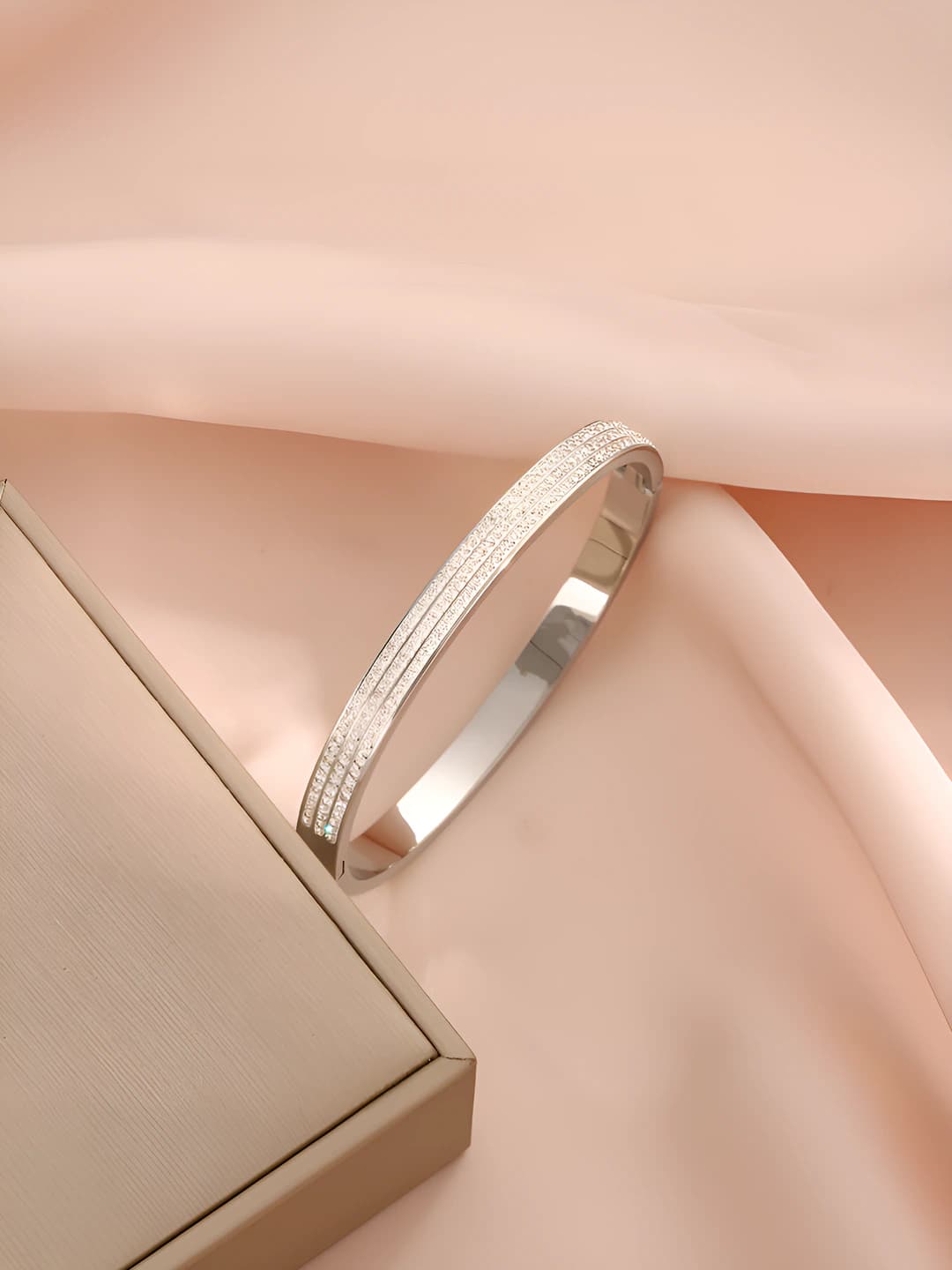 919 Full diamond bracelet - Silver