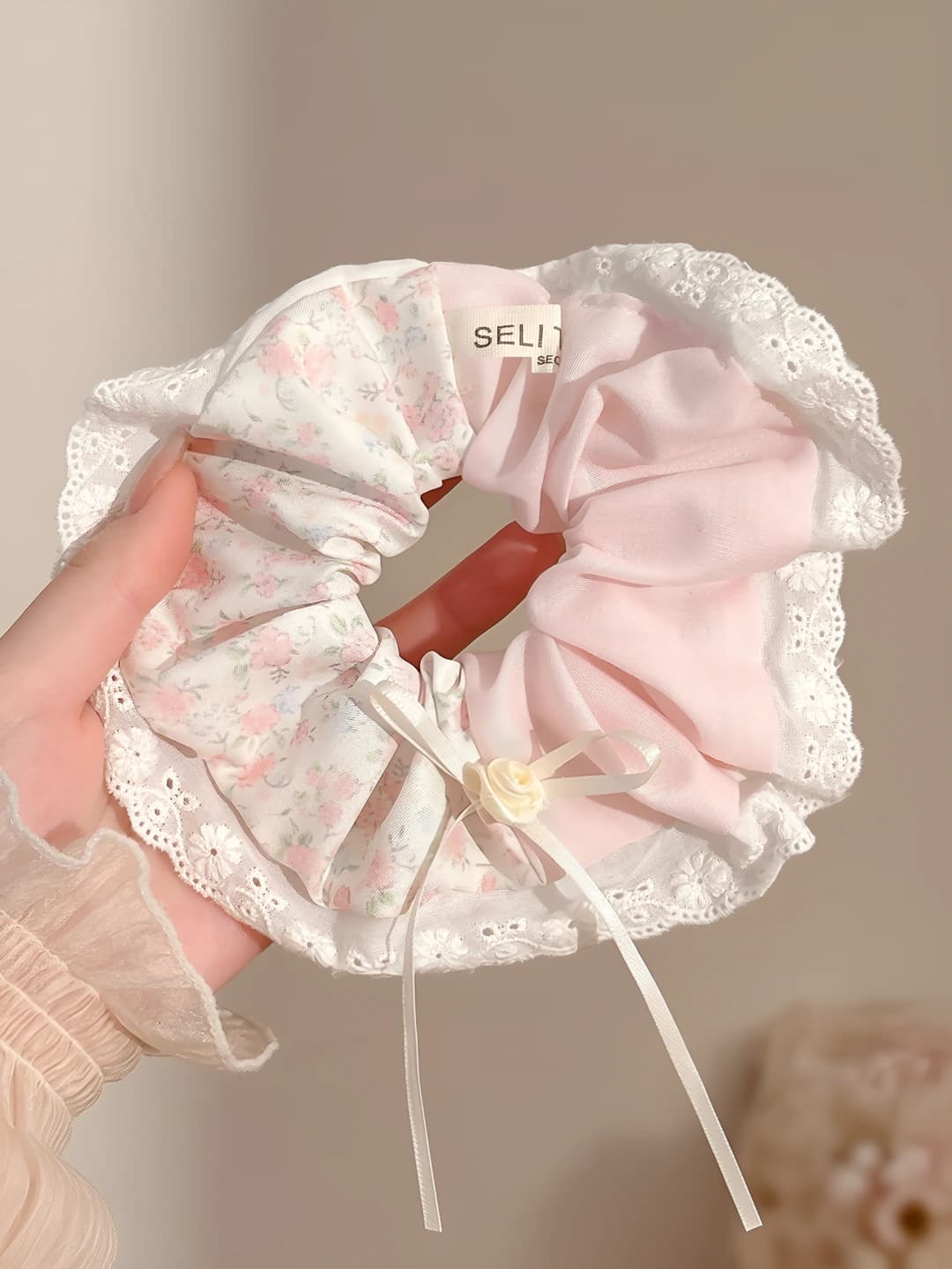 1# Pink-white rose two-tone ~14 cm