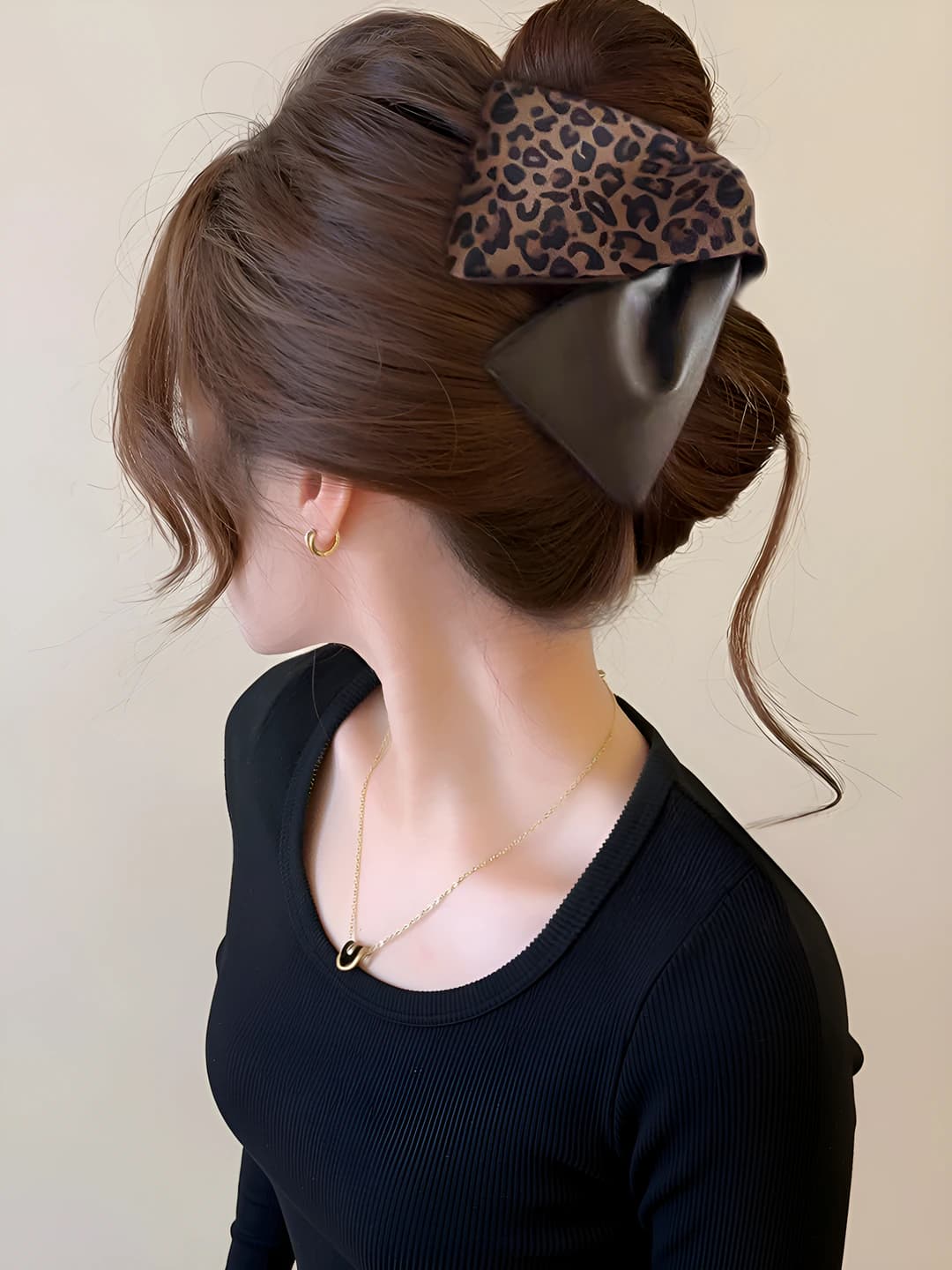 Brown, leopard, 13 cm