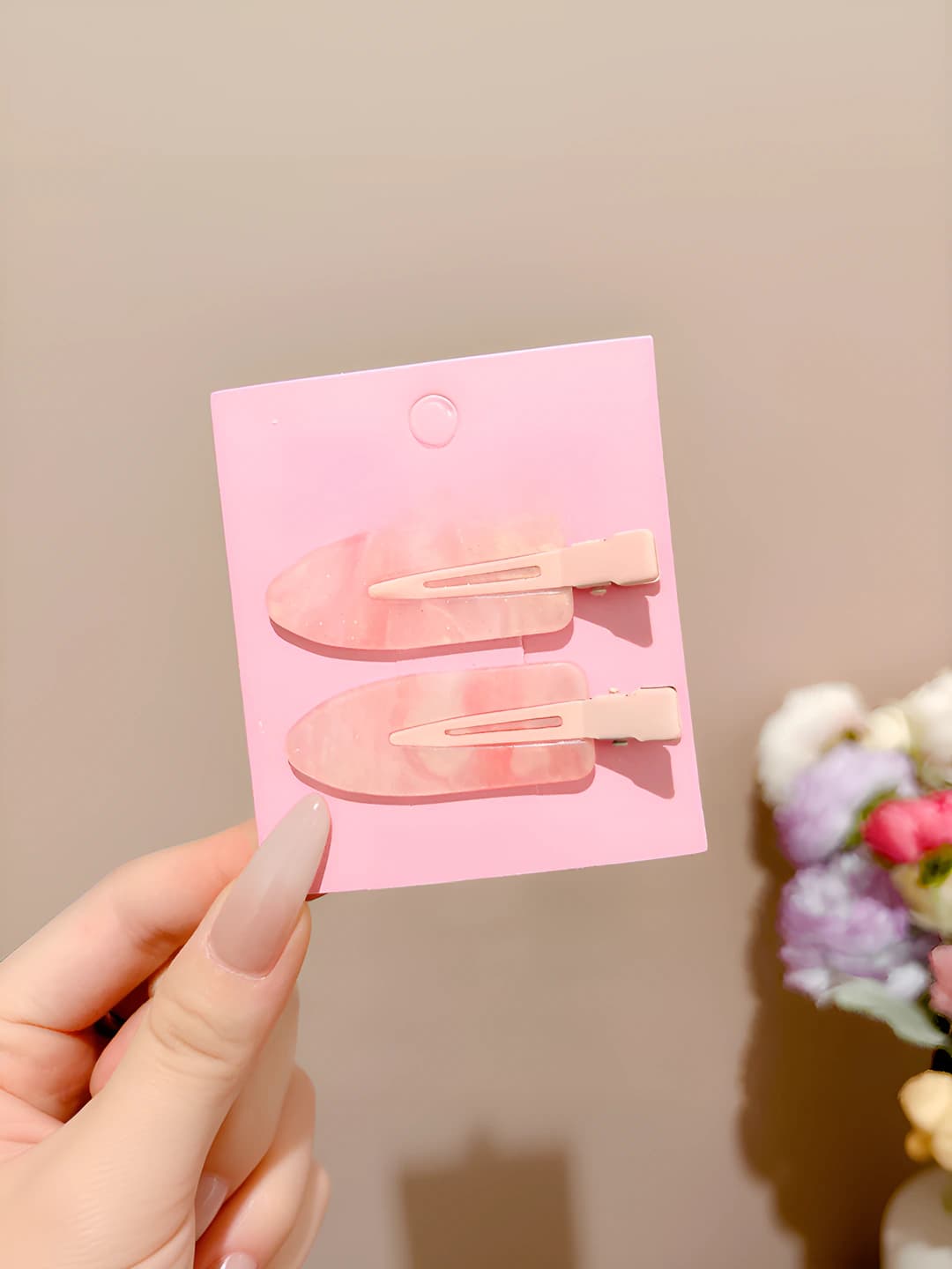 8# Orange-pink 2 pcs - 6.5 cm