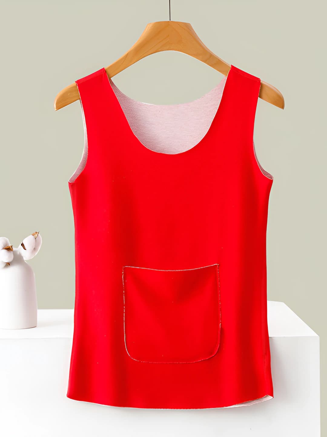 Bright red