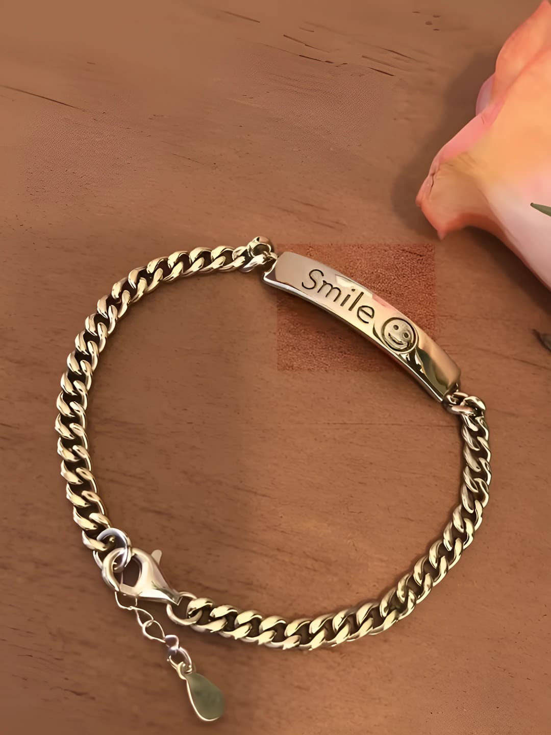 Smiley face bracelet
