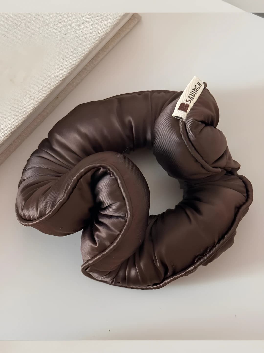 1# Подушка резинка Кофе ~13cm