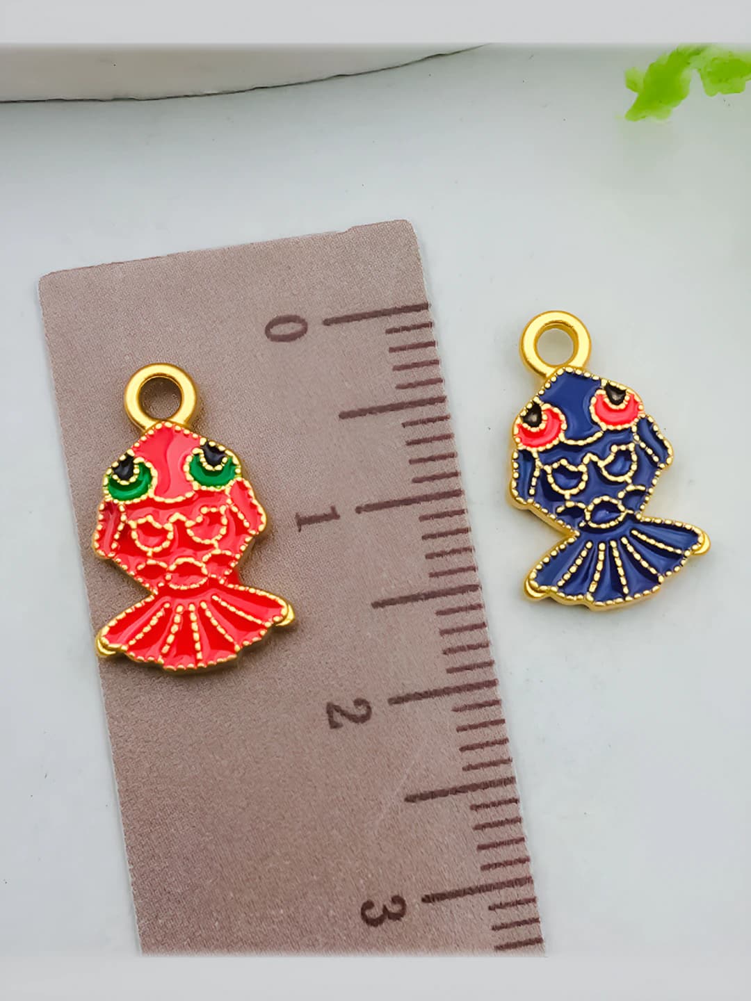 1 шт Двусторонняя рыба 16x10mm-1.1g-22531