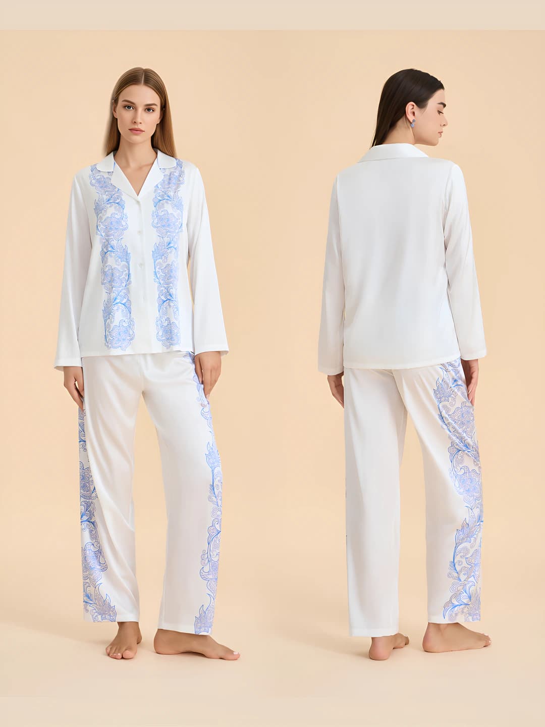 White wave pattern