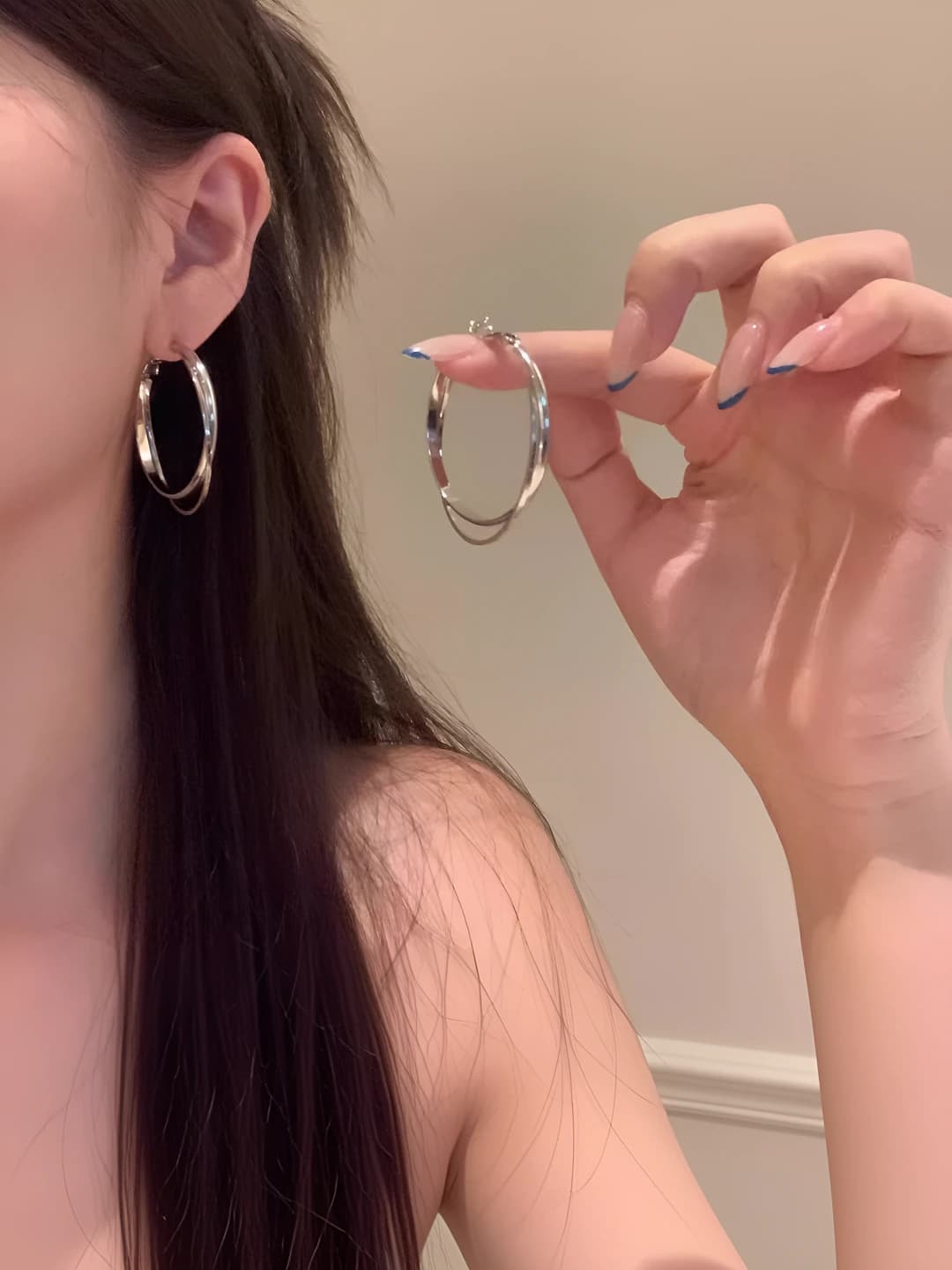 4# Metall ikki qatlamli halqa quloqsoq