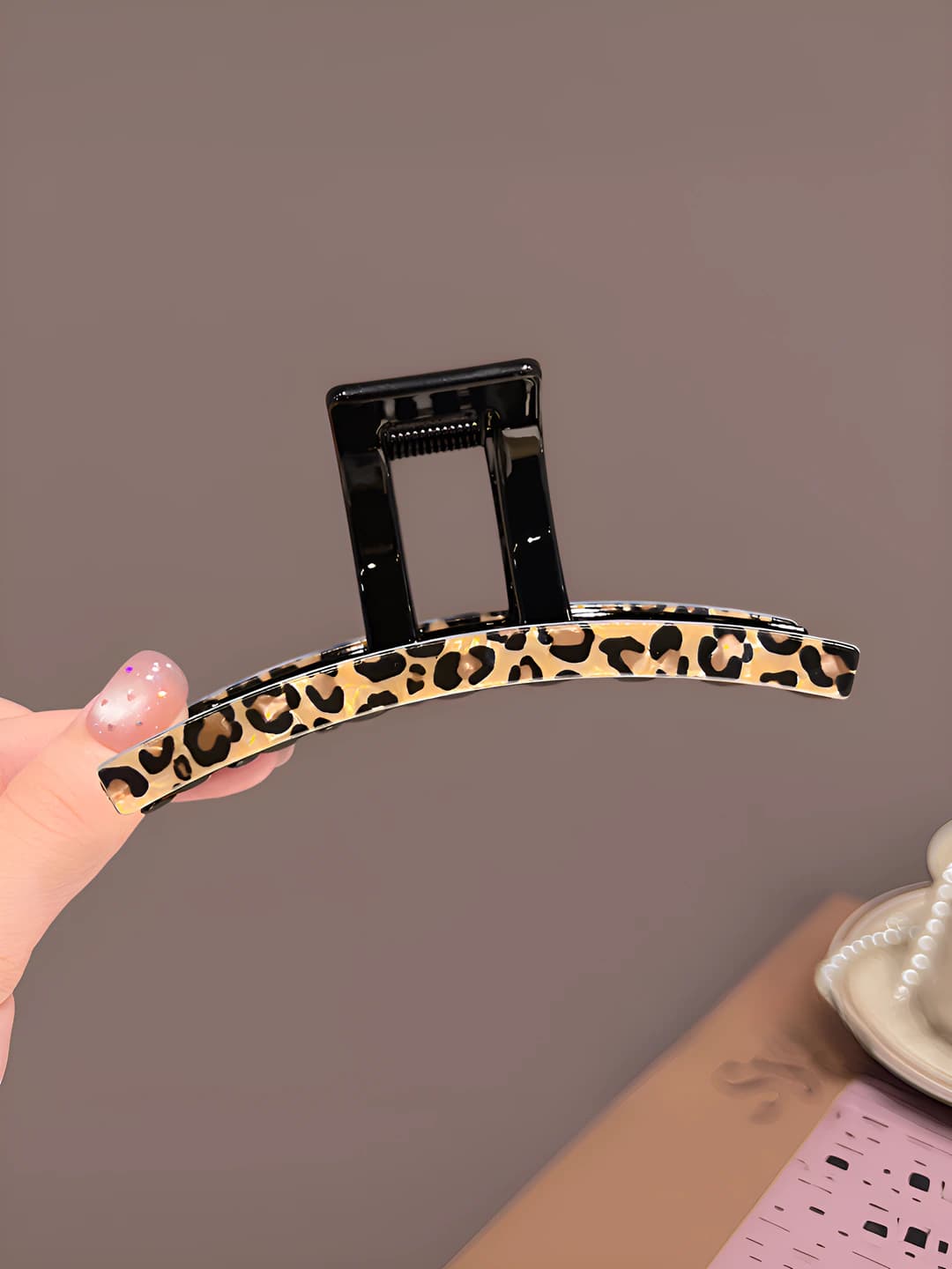 Leopard rangli to'siq 11 sm