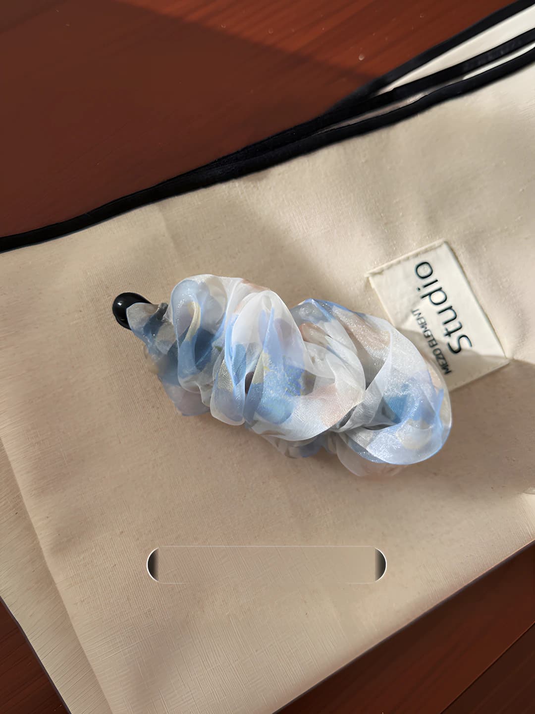 3# Blue floral (base 10cm)