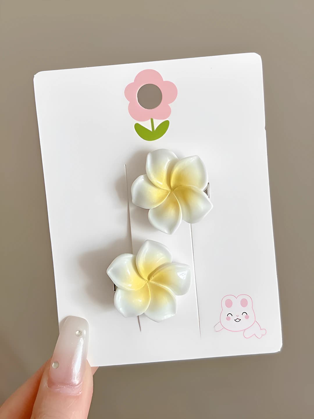 6# Small plumeria 2 pcs
