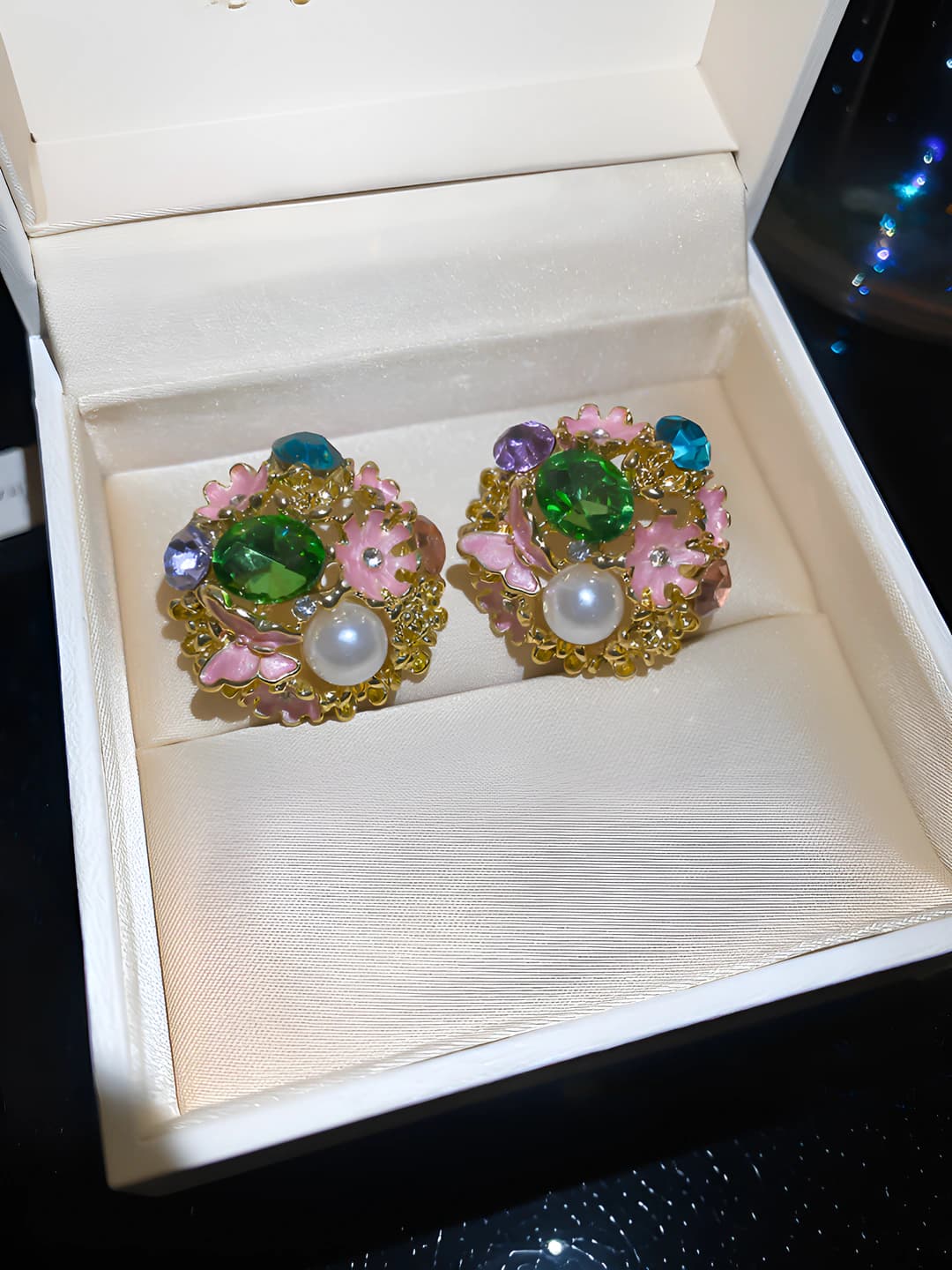Серебряная игла - Золотой - Розовый