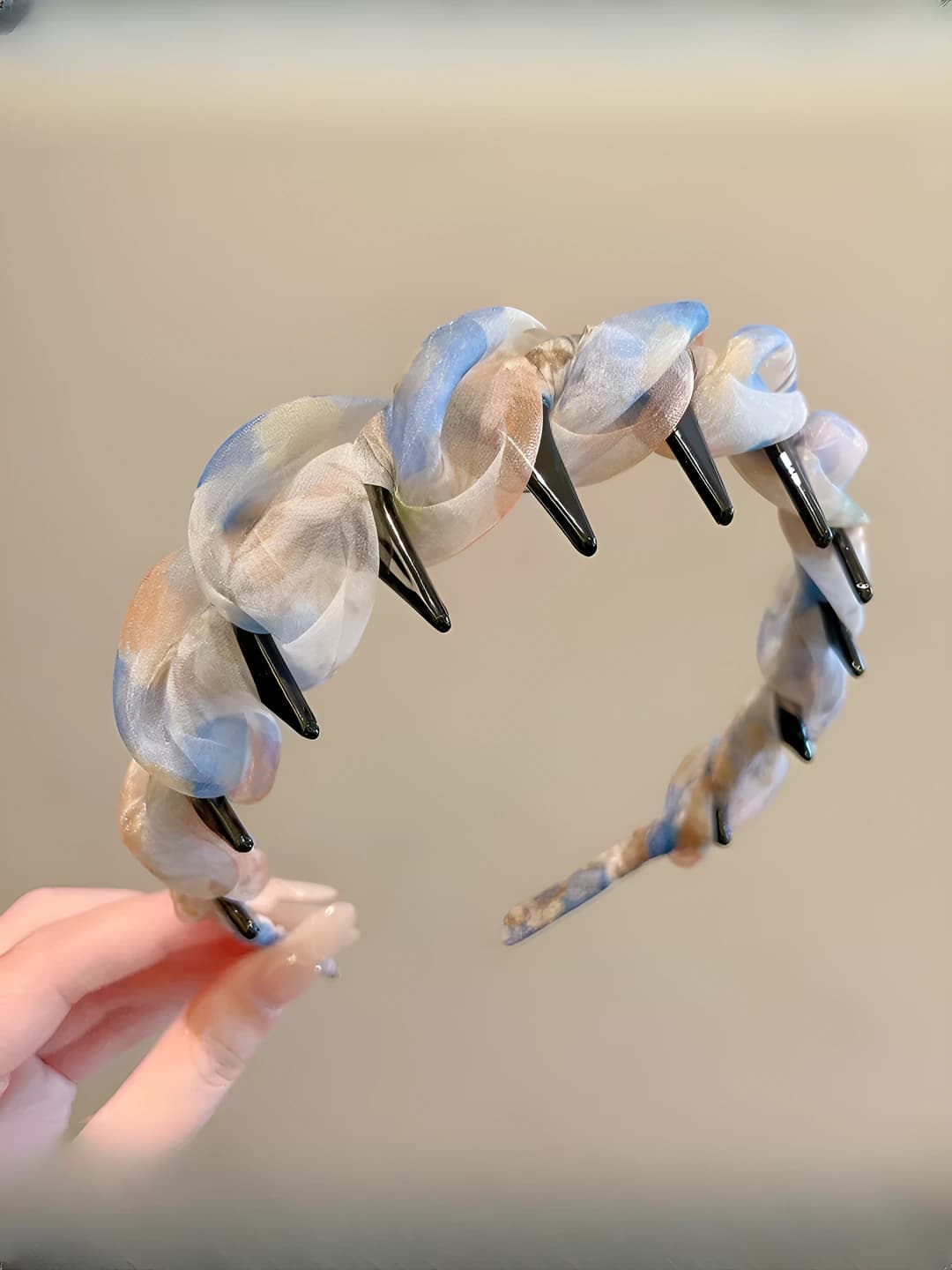 2# Toothed, blue