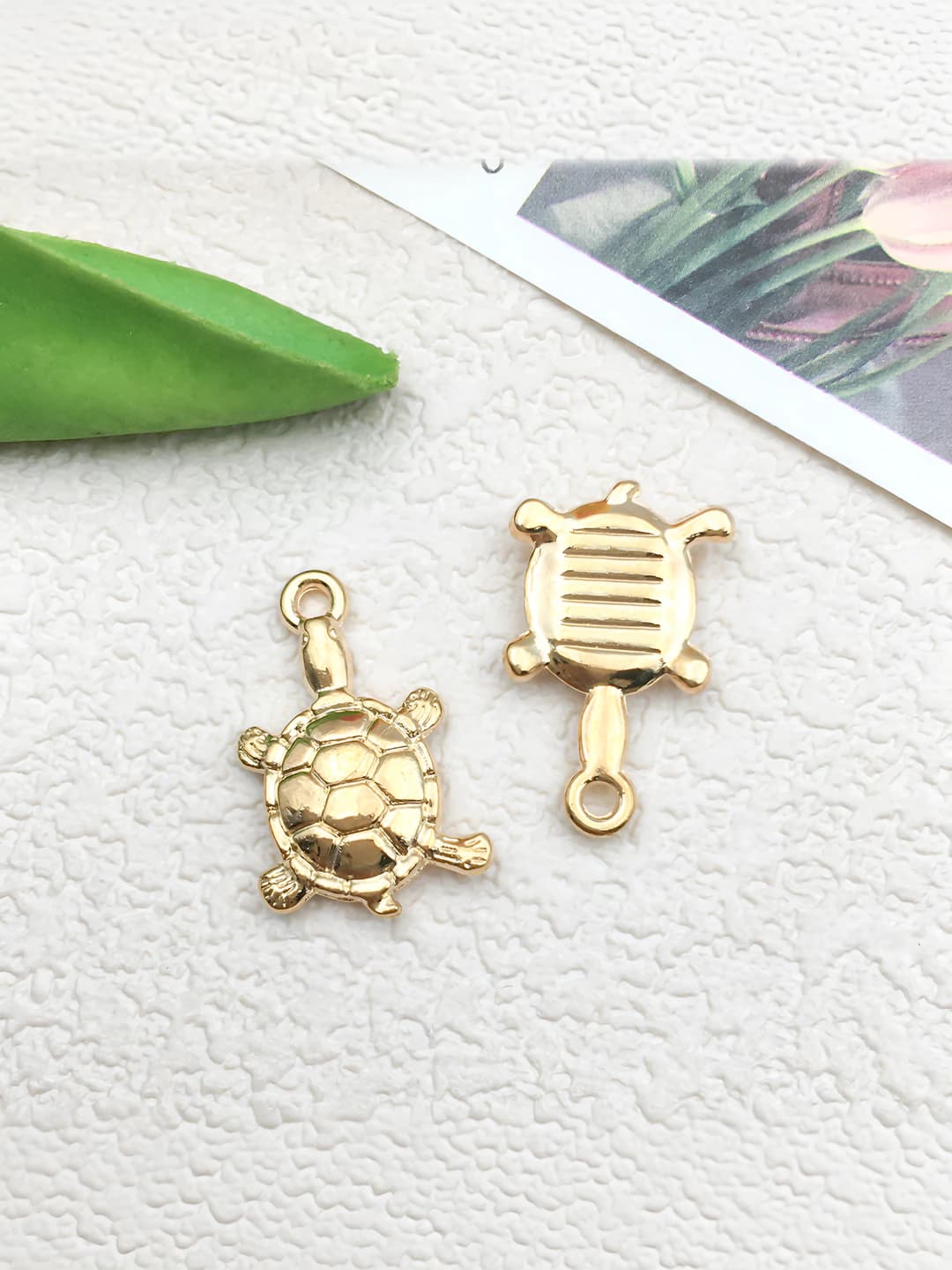 1 pc ocean turtle 11x18mm-1g-18306