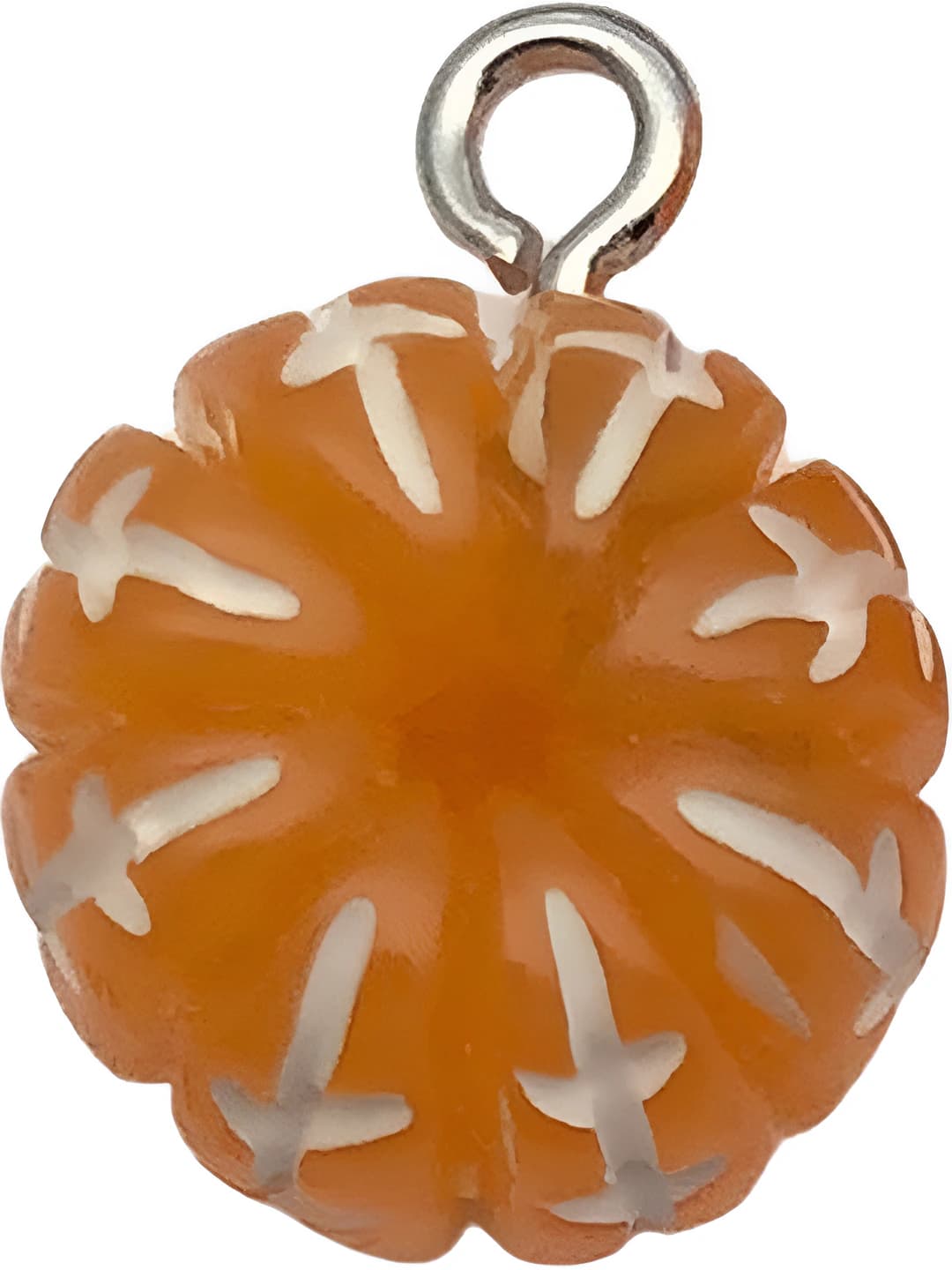 Orange round orange 13x17mm-1.4g
