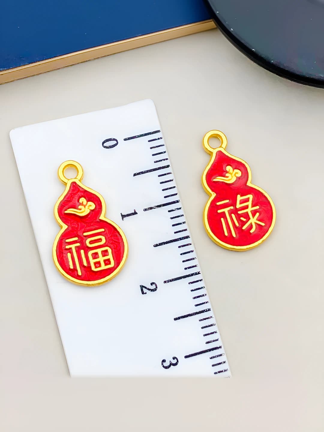 1 шт. Тыква удачи-изобилия маленькая бирка 17x10mm-0.65g