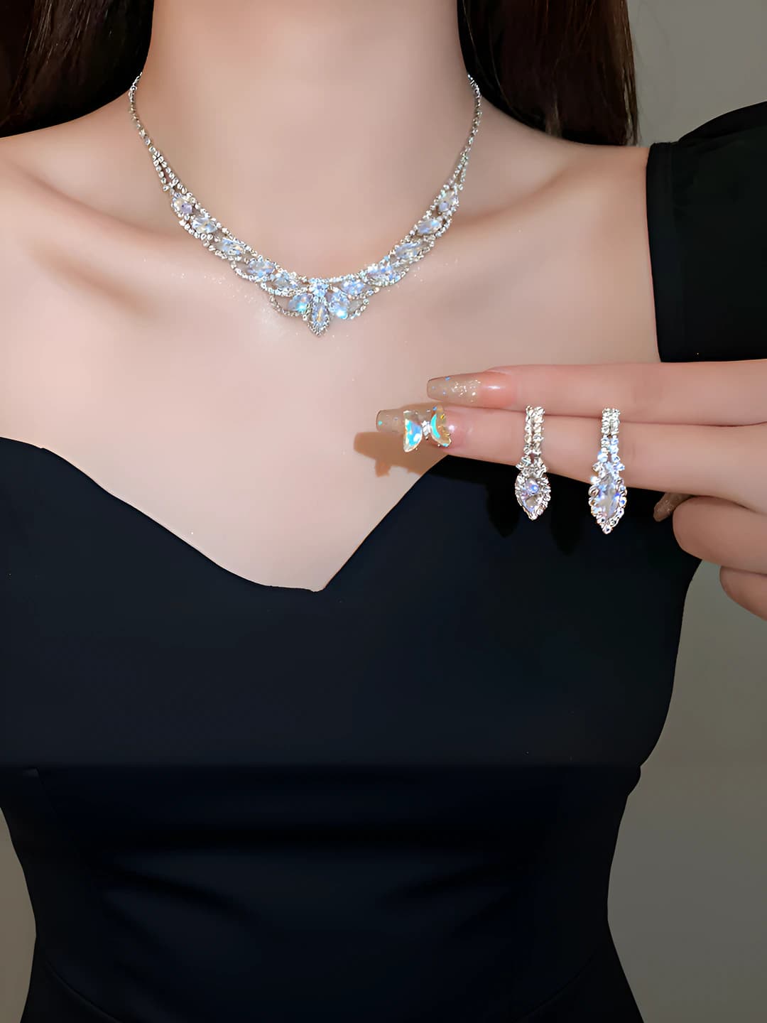Стандарт, серебро, U-подвес, 2 шт