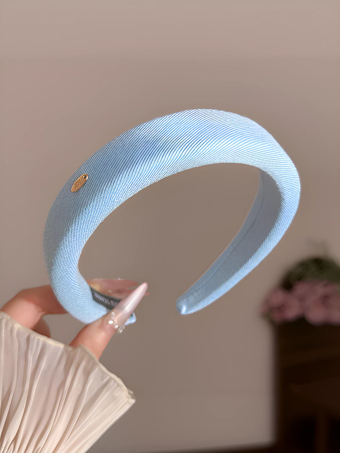 6# Blue fabric sponge, 2.5 cm