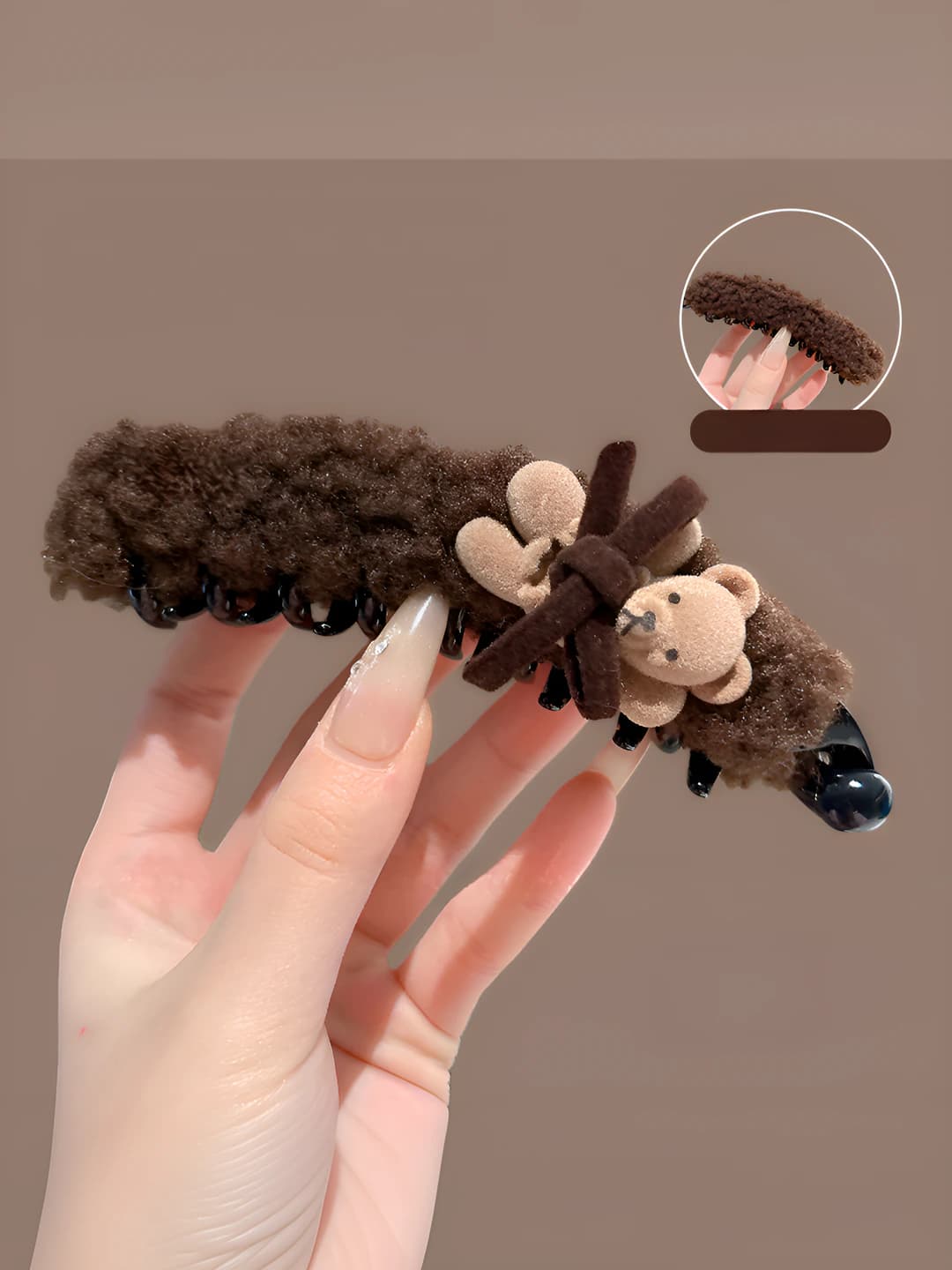1# Brown 13 cm (single-sided accessory)