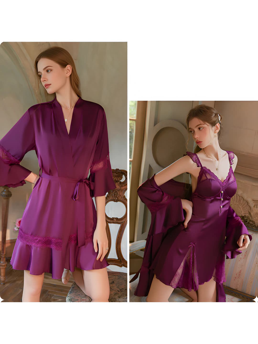 5194 Lavender (robe + belt)