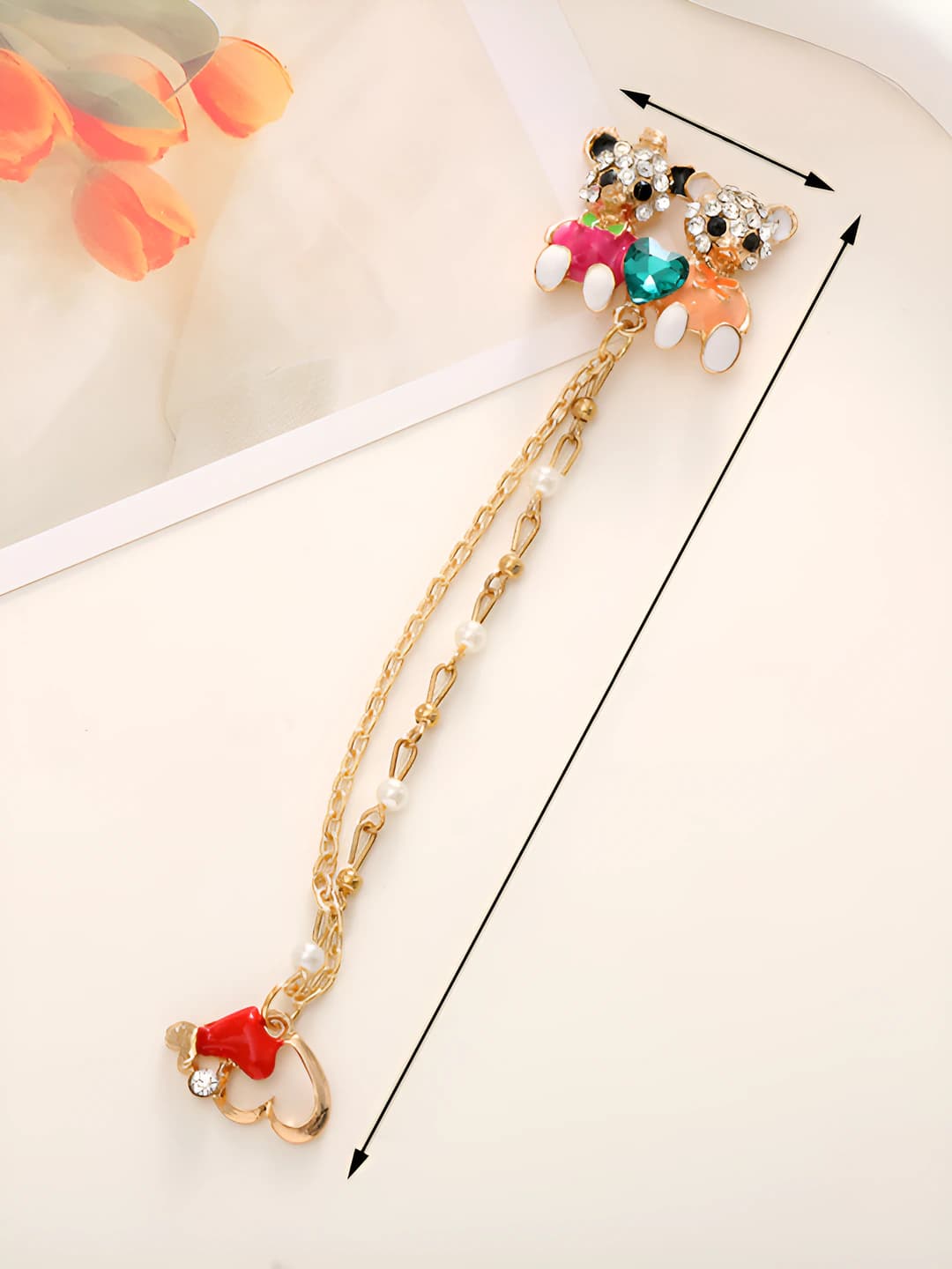 D167 mini bear pendant