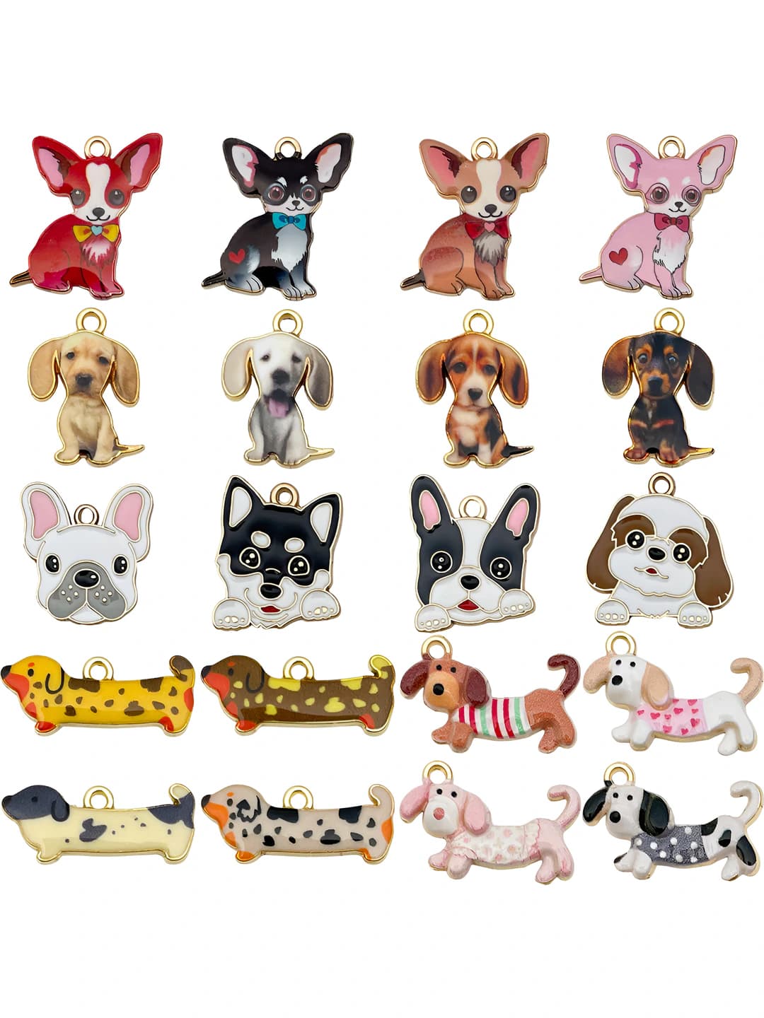 Dog series, 20 pcs, 30.7g