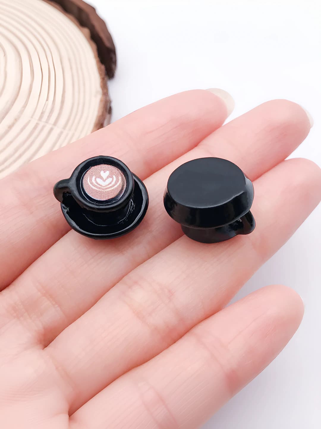 1 pc, black, cup, 11x16x15mm, 1.3g
