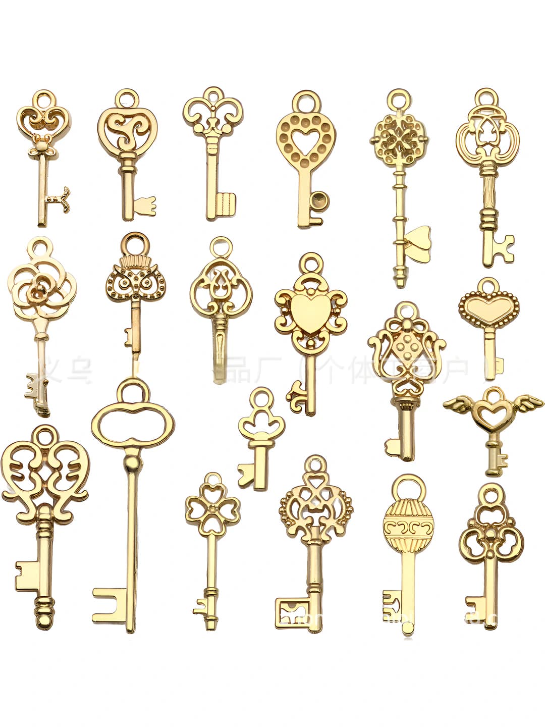 20 gold keys, 18.8g